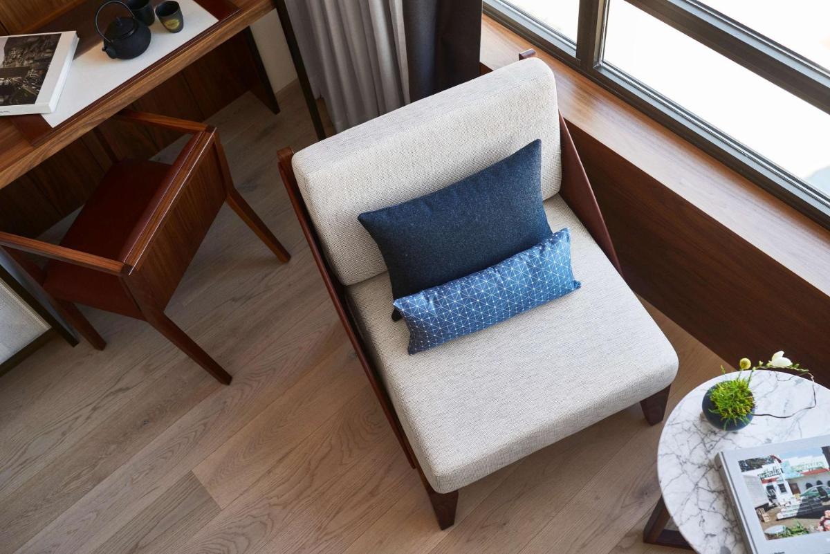 Zona de estar de Nobu Hotel Barcelona