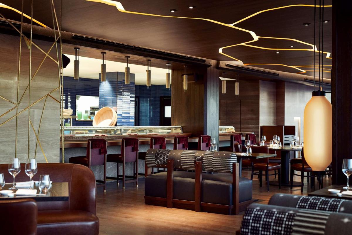 Zona de estar de Nobu Hotel Barcelona