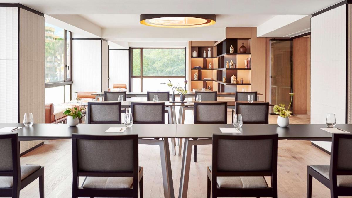 Zona de estar de Nobu Hotel Barcelona