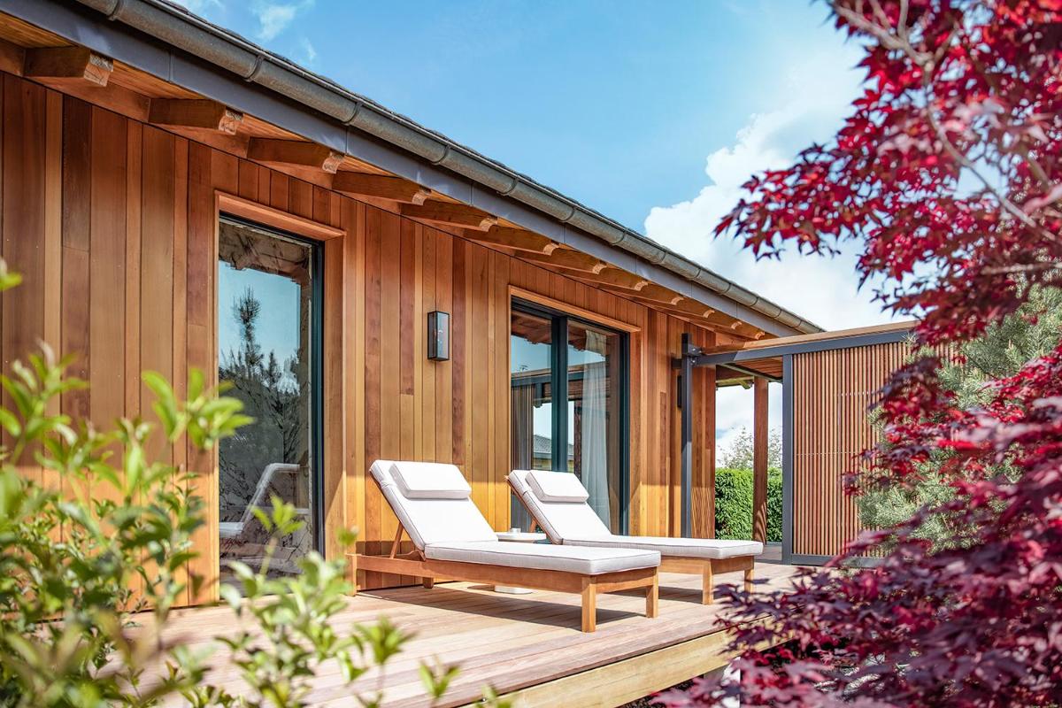 Jardin de l'établissement Jiva Hill Resort - Genève