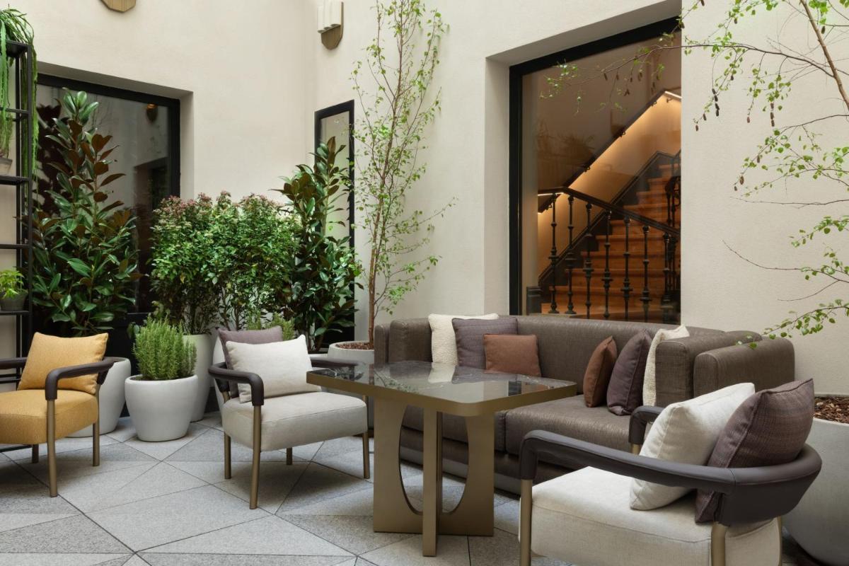 Zona de estar de JW Marriott Hotel Madrid