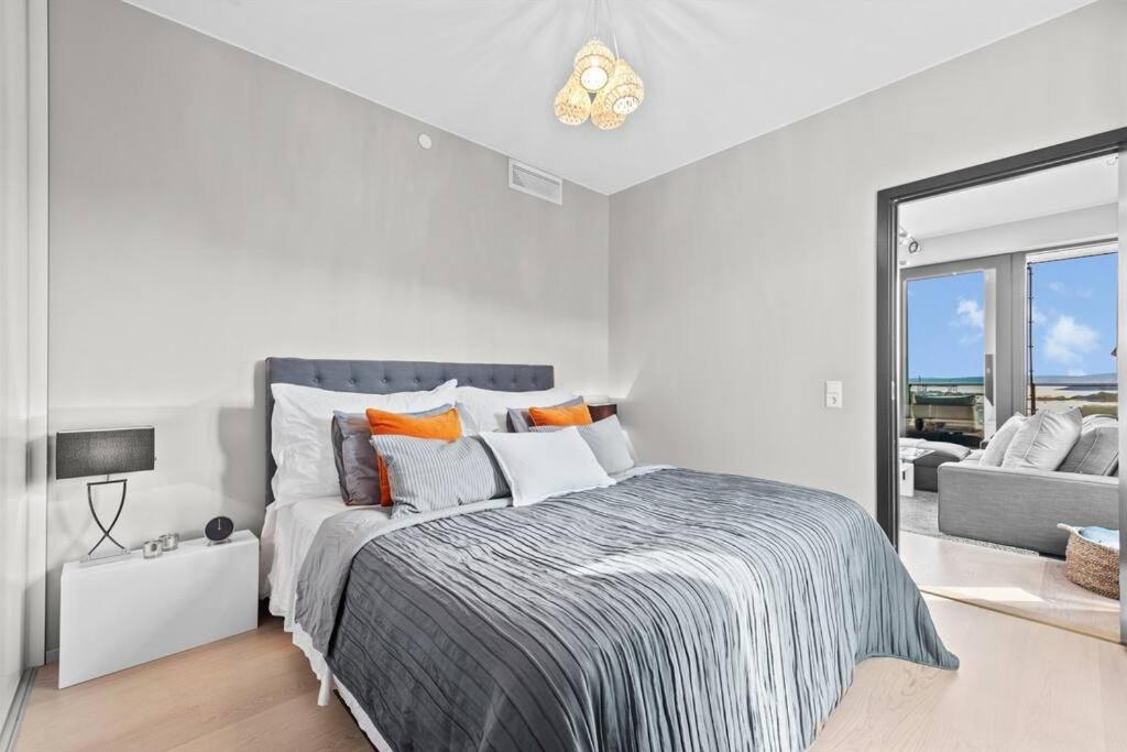 Exclusive apartment Barcode, terrace, Oslofjord view - Hizvo