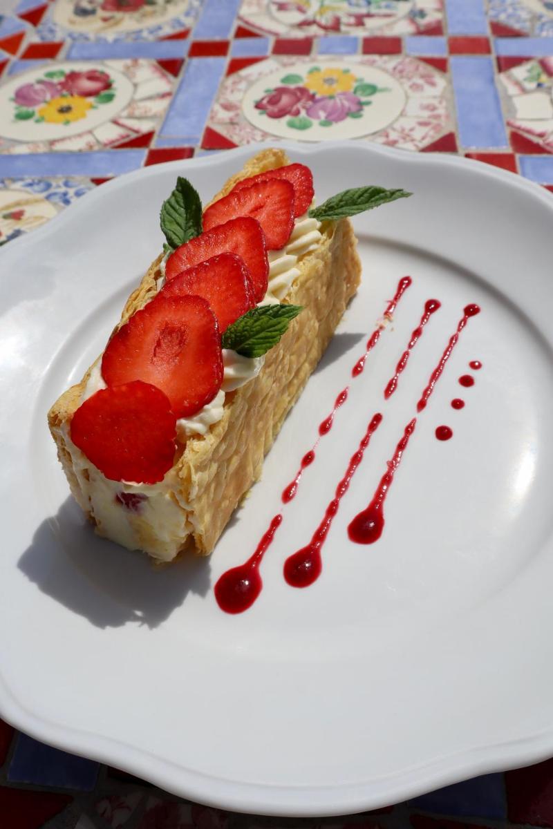 Nourriture dans l'hôtel ou à proximité