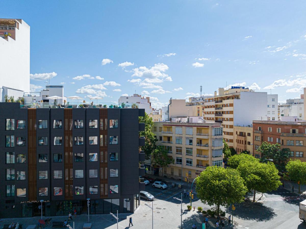 Vista general de Palma de Mallorca o vista desde el hotel