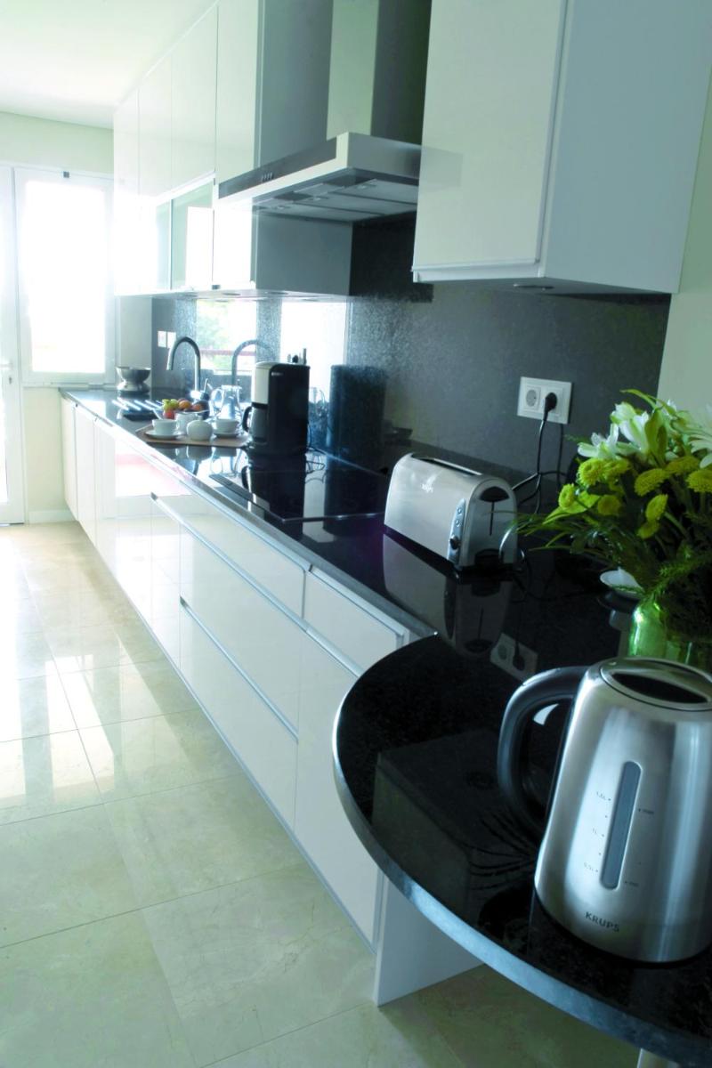 A cozinha ou kitchenette de As Cascatas Golf Resort & Spa