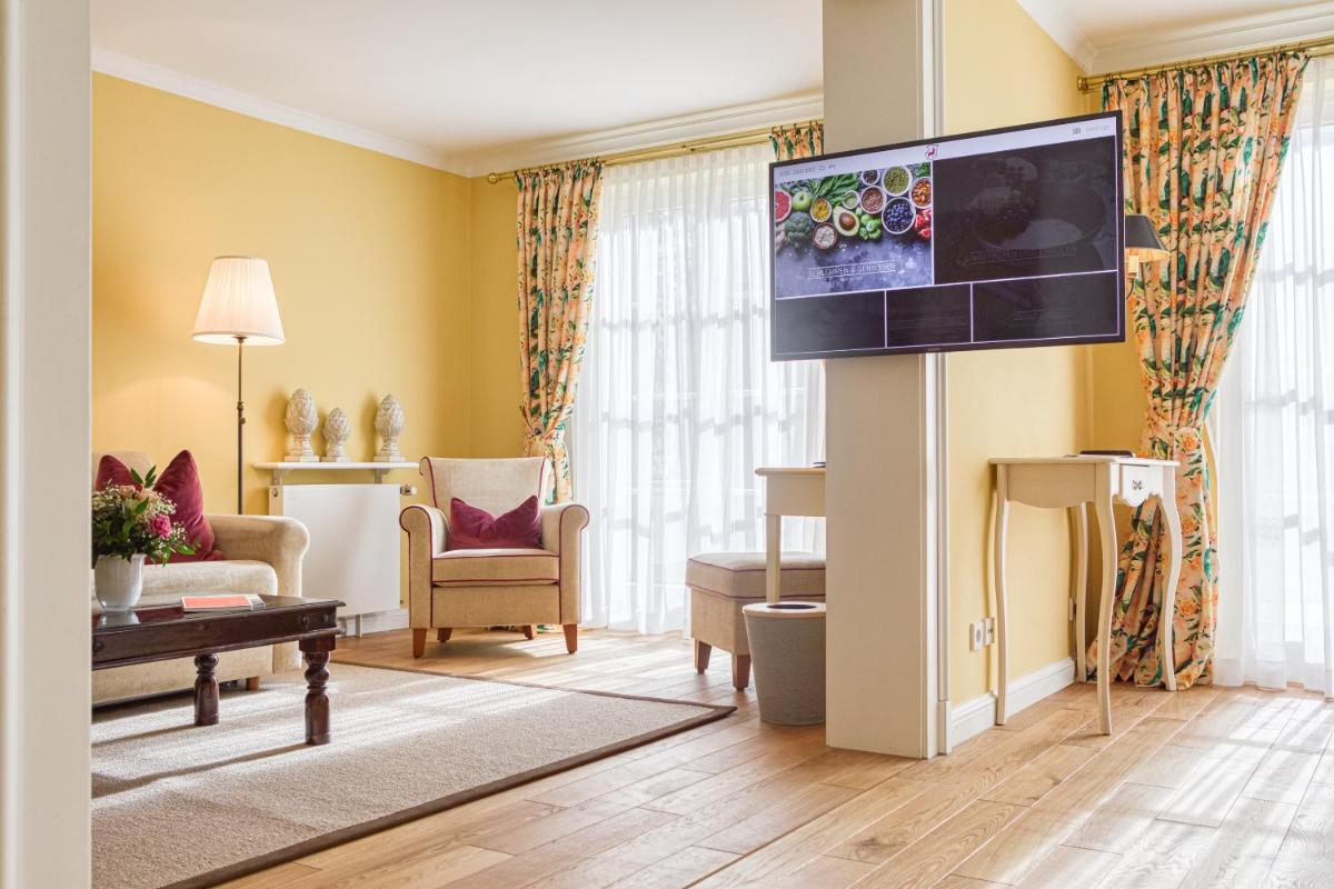 TV/Unterhaltungsangebot in der Unterkunft Wald & Schlosshotel Friedrichsruhe