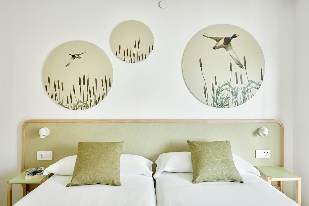 Cama o camas de una habitación en Iberostar Selection Albufera Park All Inclusive