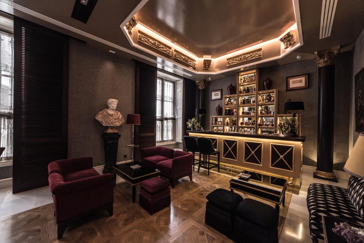 Zona de estar de Hotel Casa Palacio María Luisa