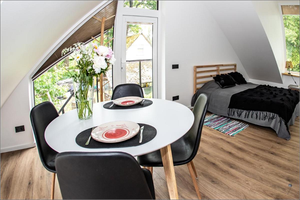 Rytas cozy apartment in the guest house with the terrace and the stunning view to the river side - Housity