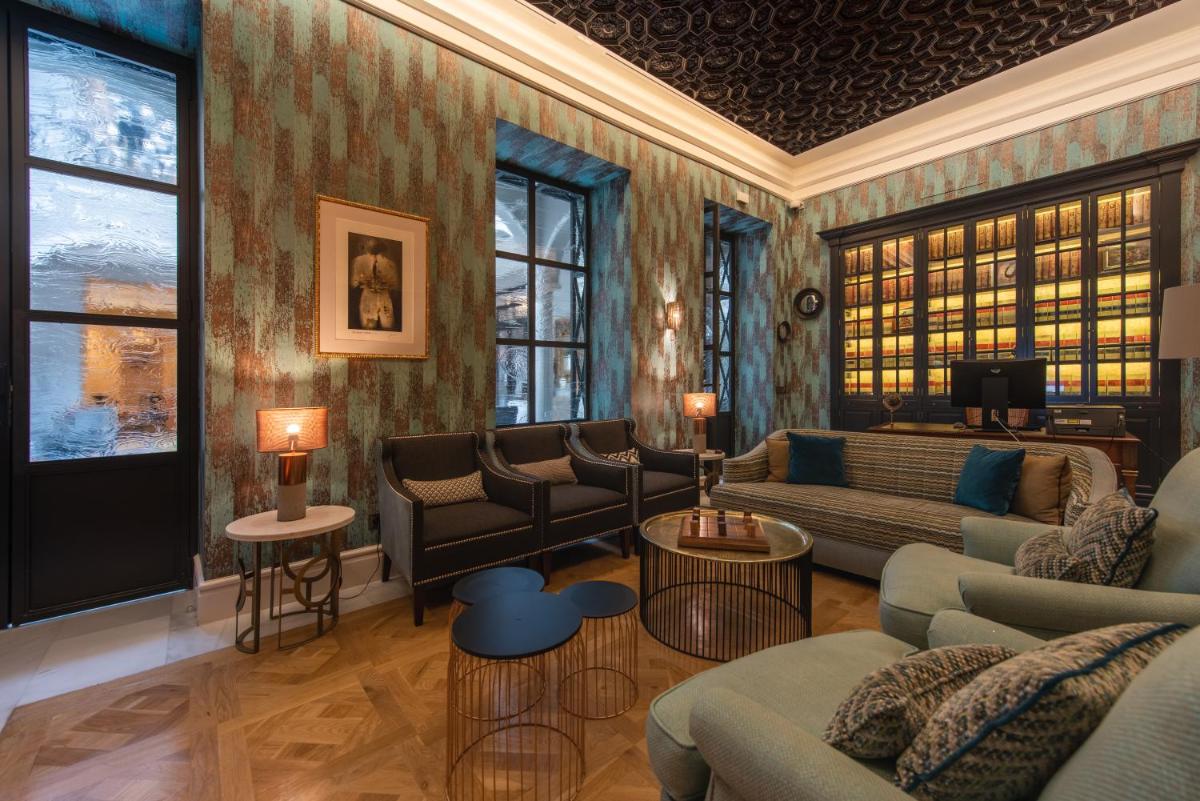 Zona de estar de Hotel Casa Palacio María Luisa