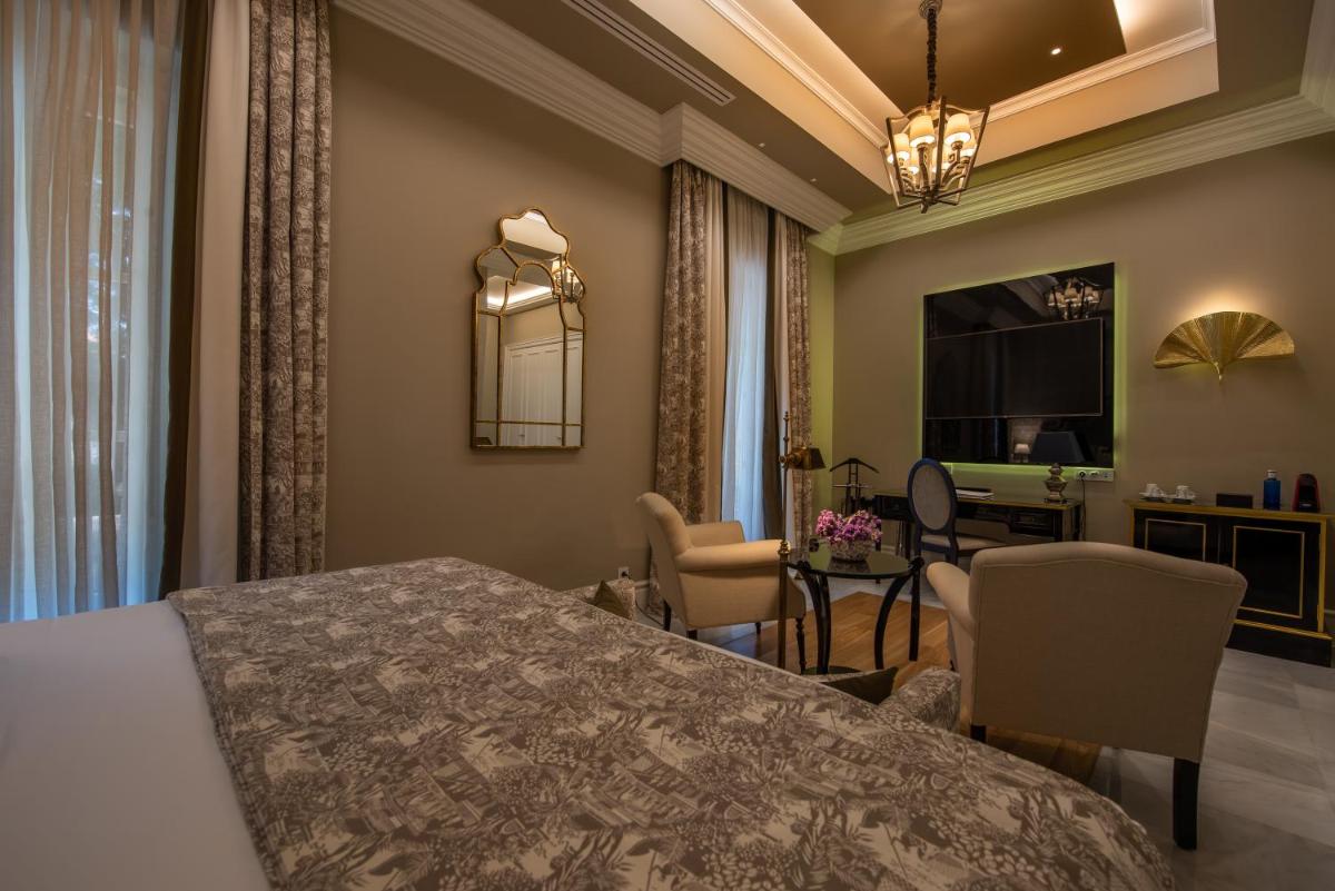 Zona de estar de Hotel Casa Palacio María Luisa