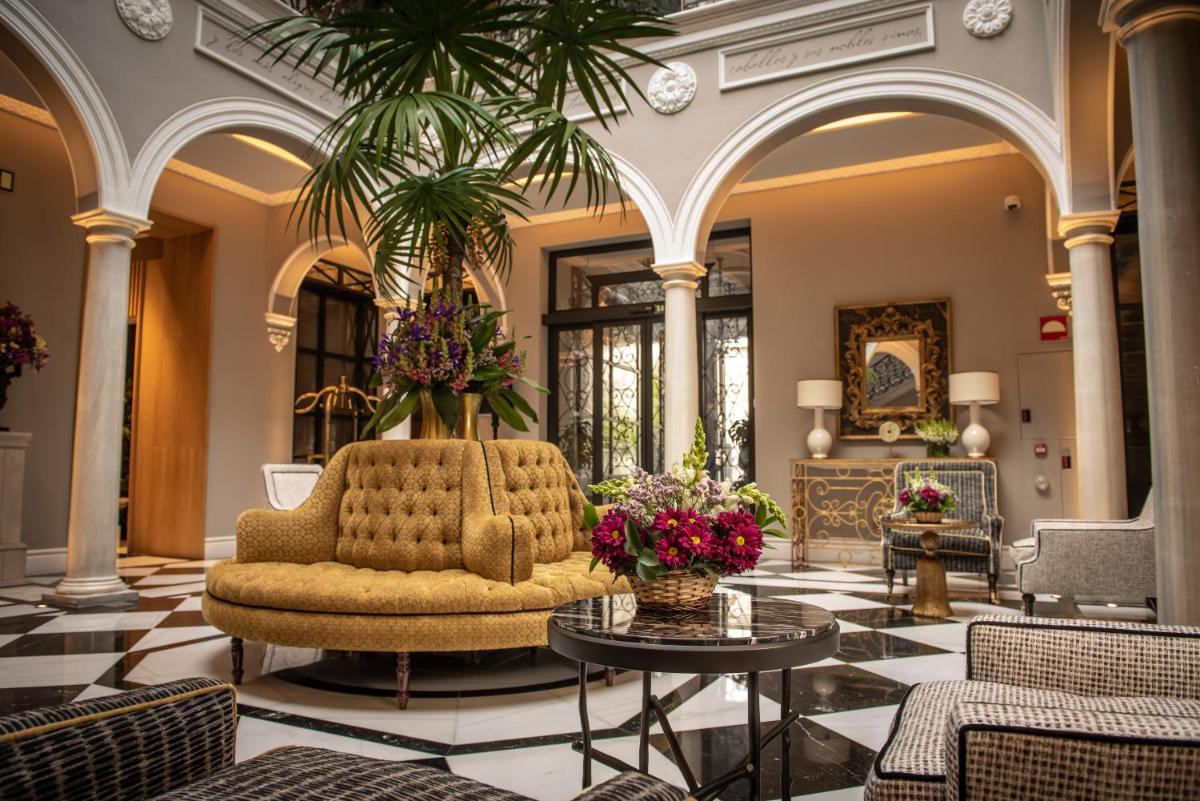 Zona de estar de Hotel Casa Palacio María Luisa
