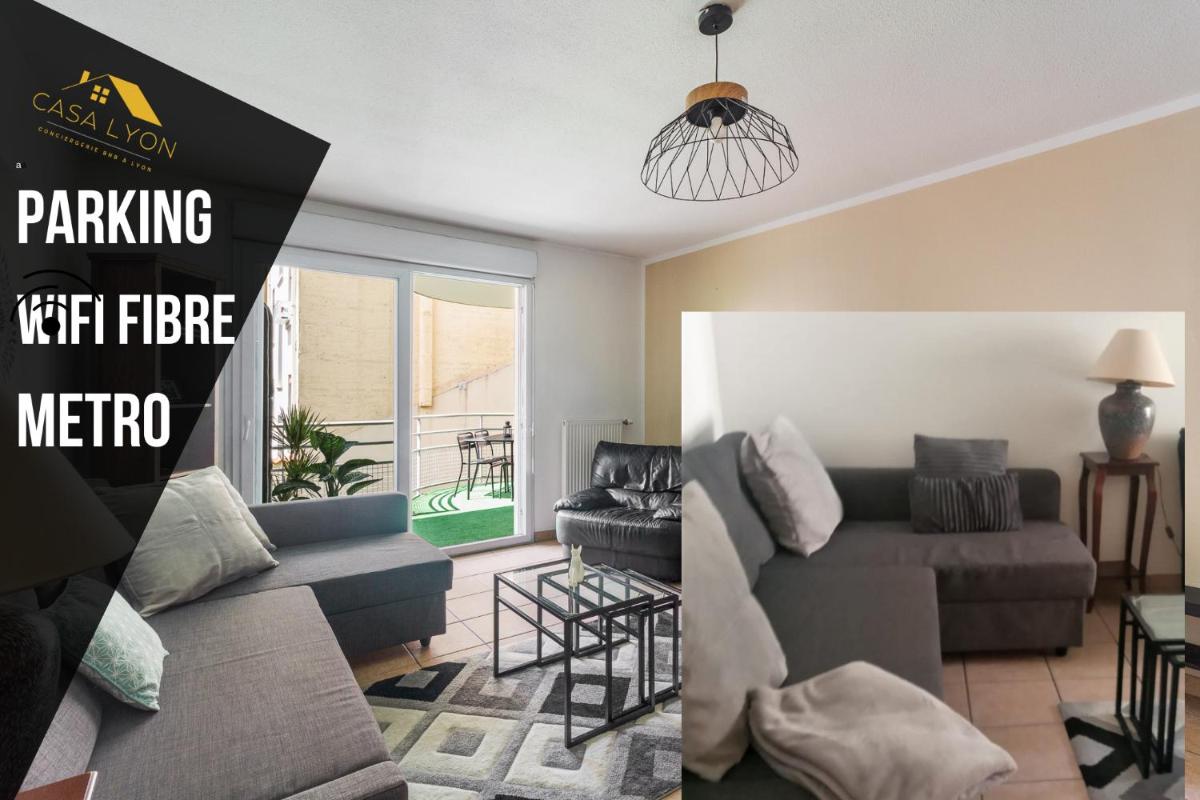 Nice Apartment with Parking balcon Casa Lyon - Housity