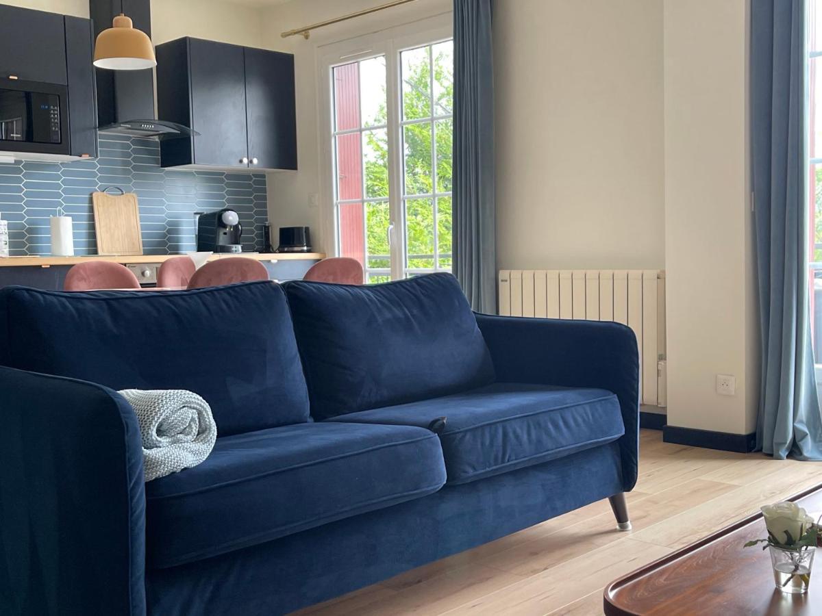 Suitetrails - Ambiance Seine, appartement surplombant la Seine -51 M2, Anémone-