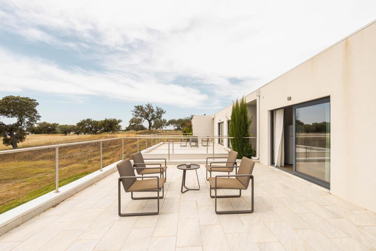 Uma varanda ou terraço em Herdade dos Delgados