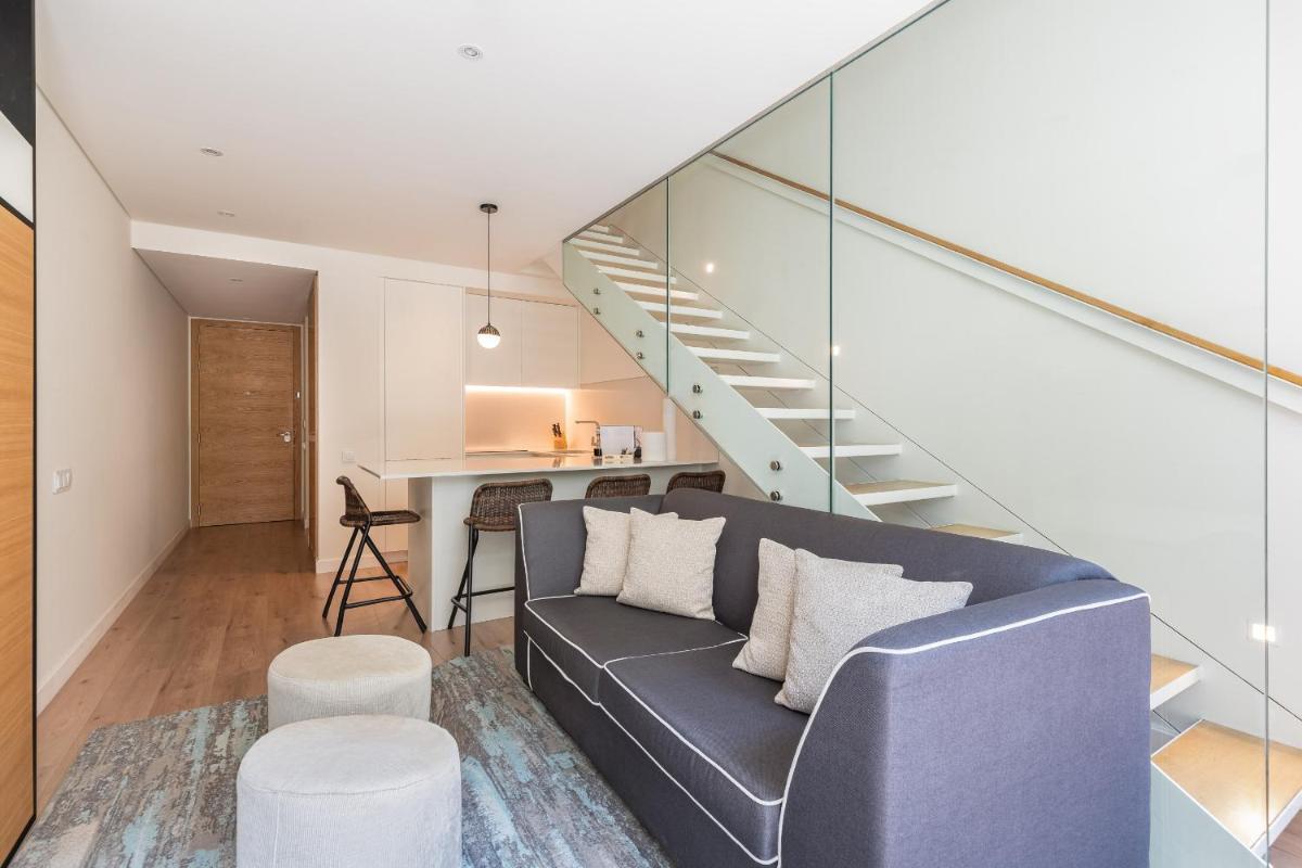 Uma área de estar em Hyatt Regency Lisbon