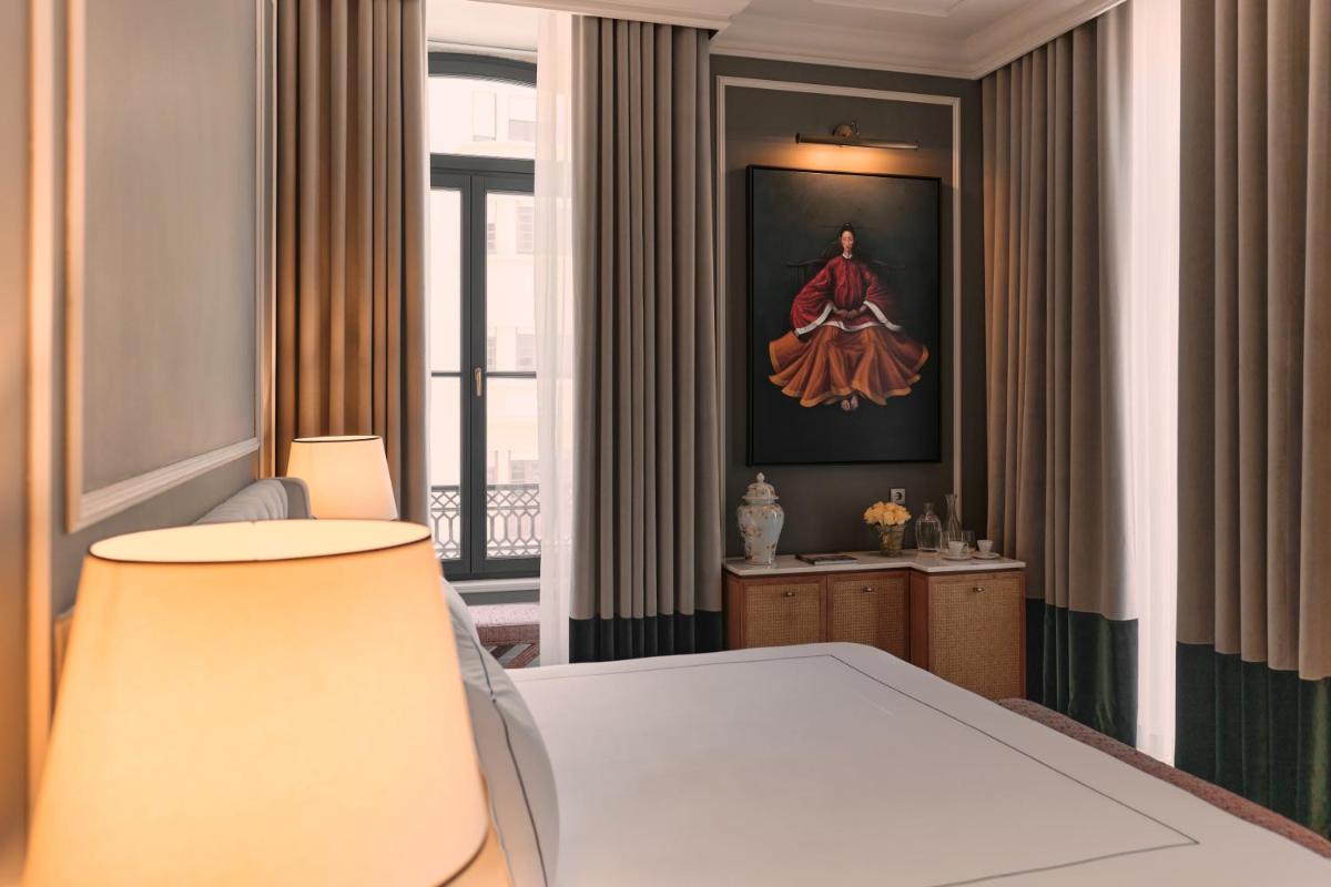 Uma cama ou camas num quarto em GA Palace Hotel & Spa, a XIXth-Century Villa