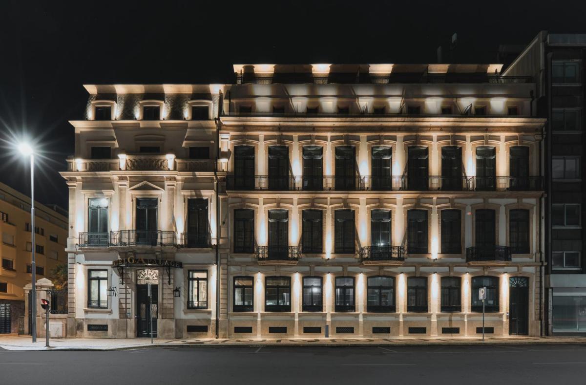 O edifício onde o hotel está situado