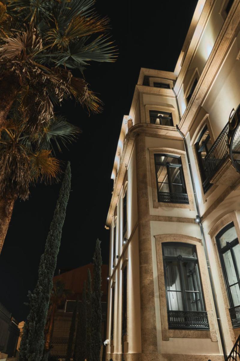 O edifício onde o hotel está situado