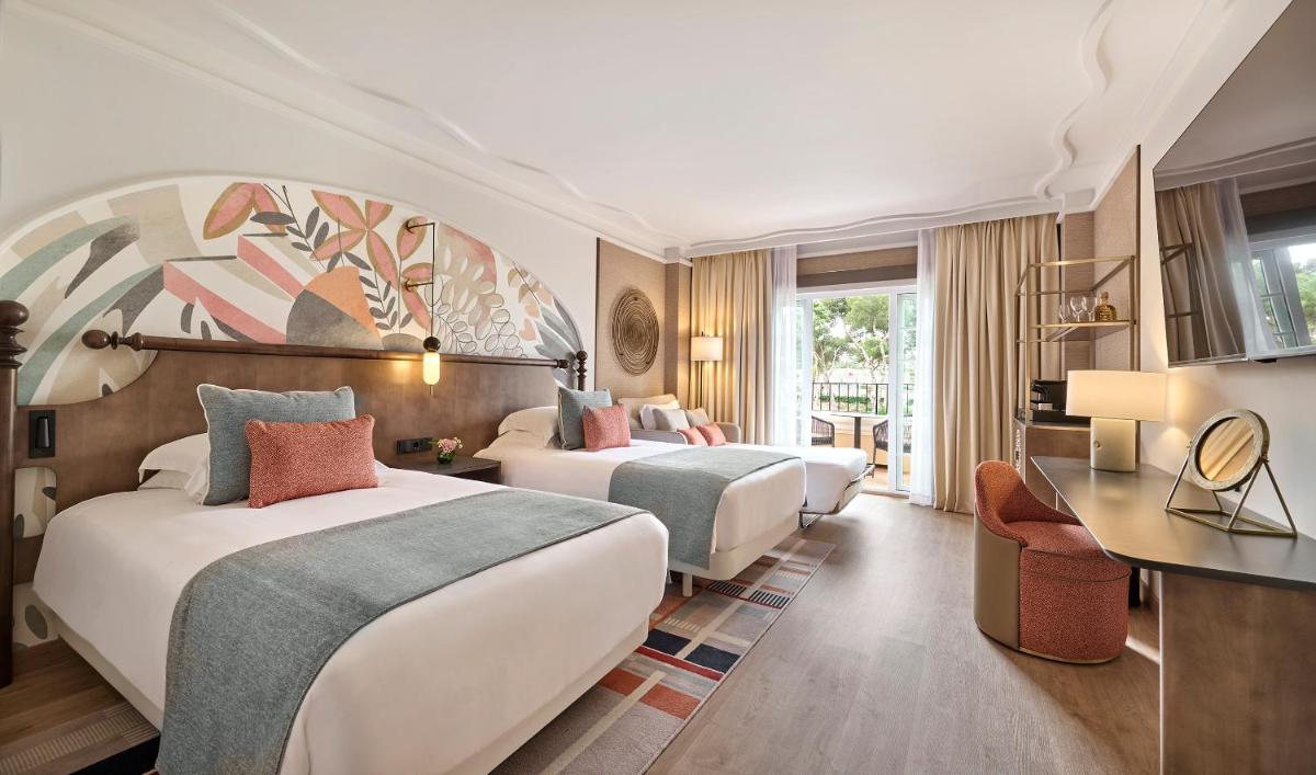 Cama o camas de una habitación en Grand Hyatt La Manga Club Golf & Spa