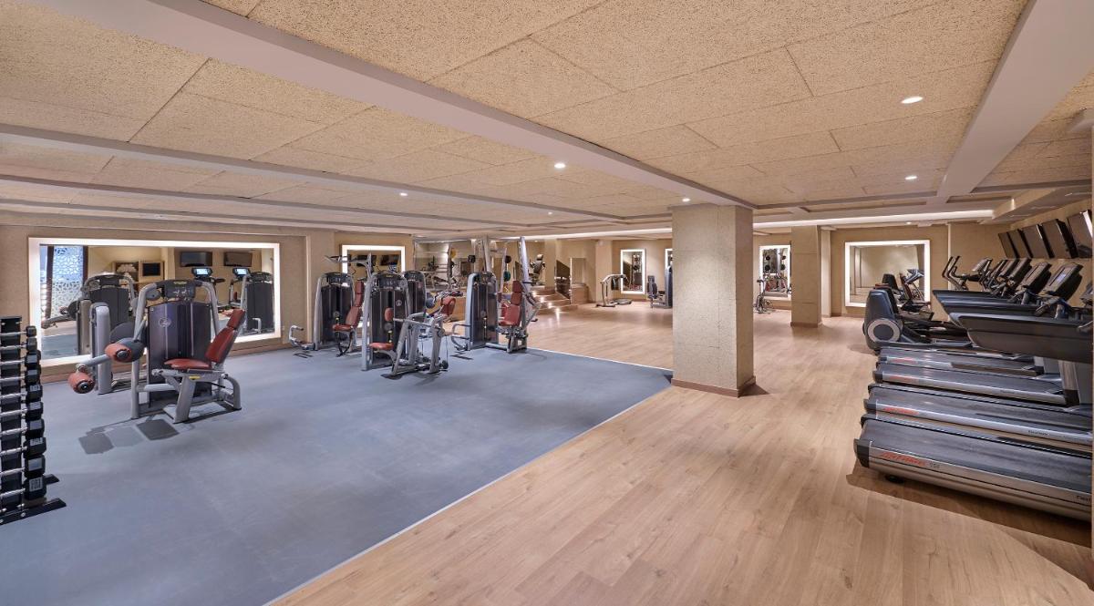 Gimnasio o instalaciones de fitness de Grand Hyatt La Manga Club Golf & Spa
