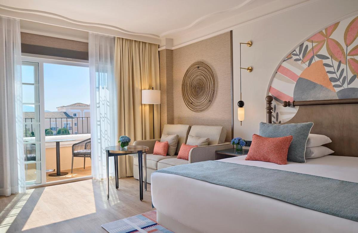 Cama o camas de una habitación en Grand Hyatt La Manga Club Golf & Spa