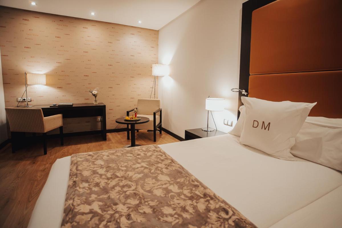 Cama o camas de una habitación en Gran Hotel Don Manuel