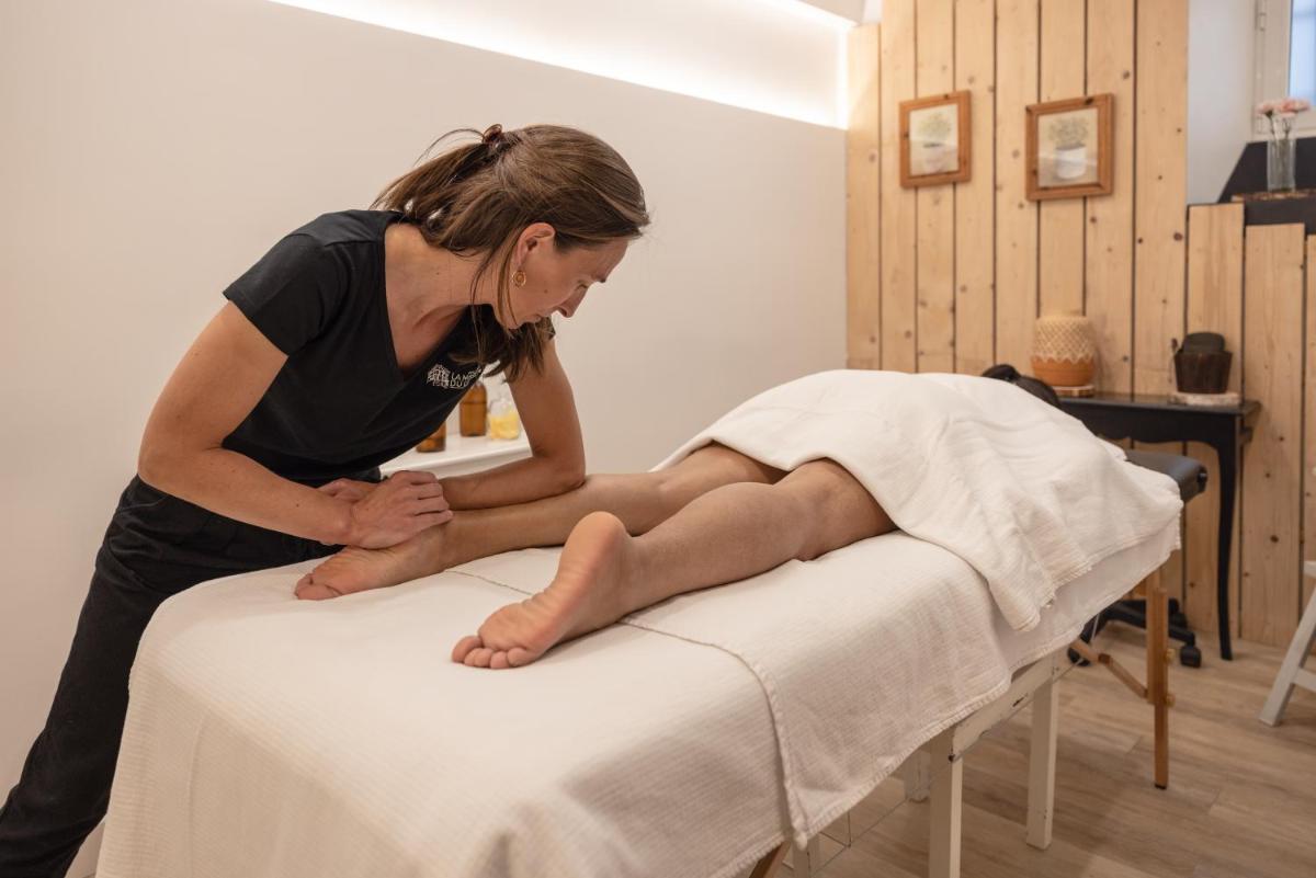 Spa ou équipements de bien-être de l'établissement Hôtel & Espace Bien-être La Maison du Lierre