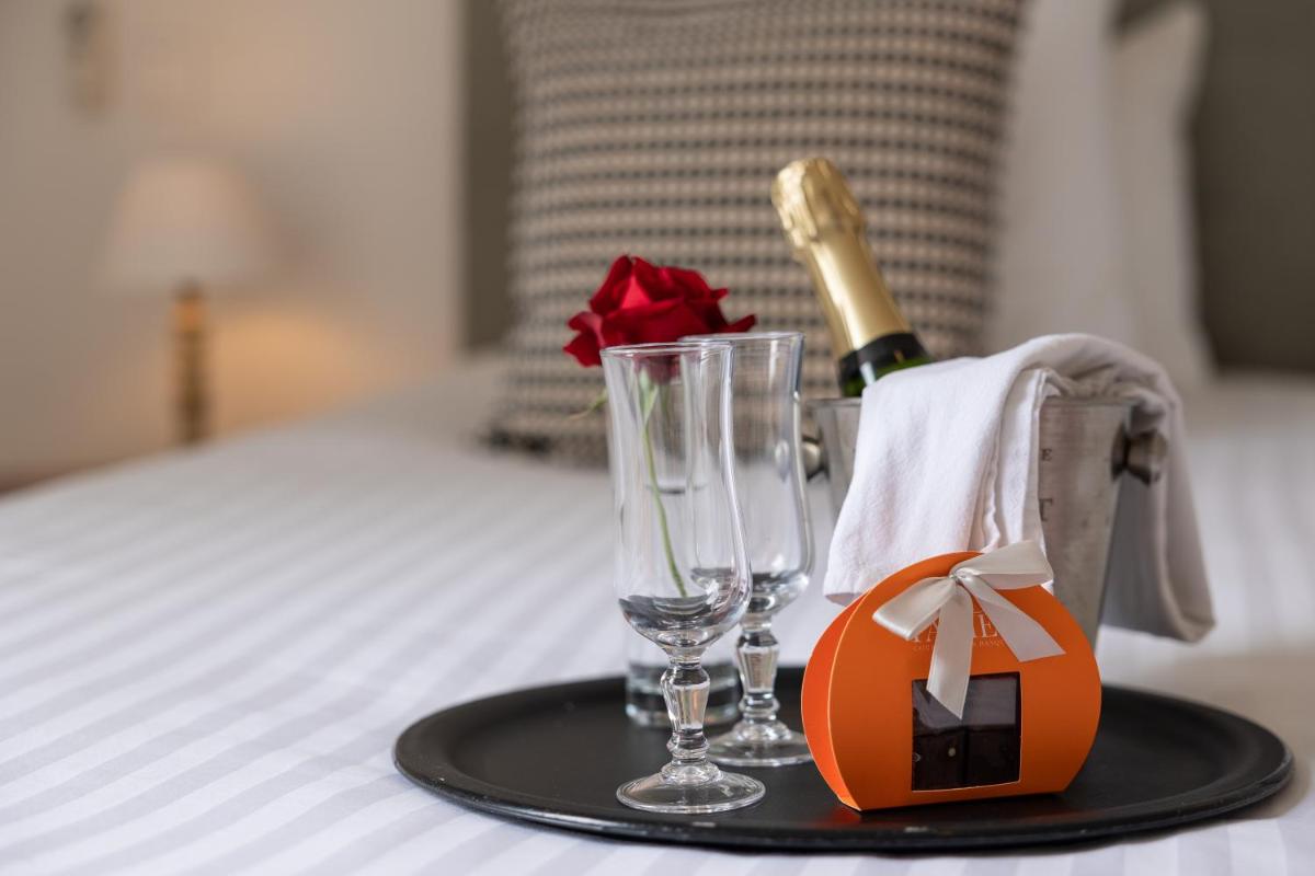 Boissons dans l'établissement Hôtel & Espace Bien-être La Maison du Lierre