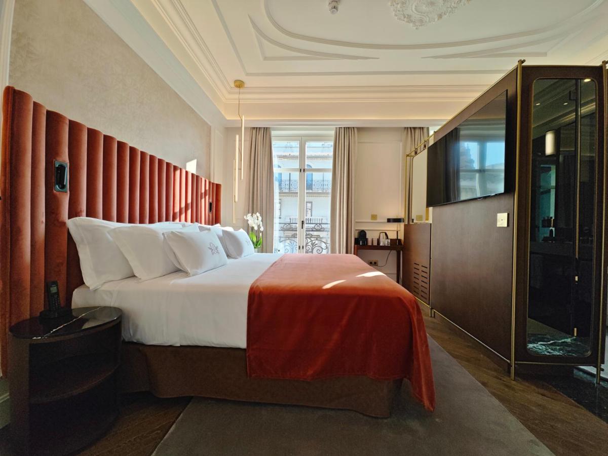 Cama o camas de una habitación en Palacio Gran Vía, a Royal Hideaway Hotel