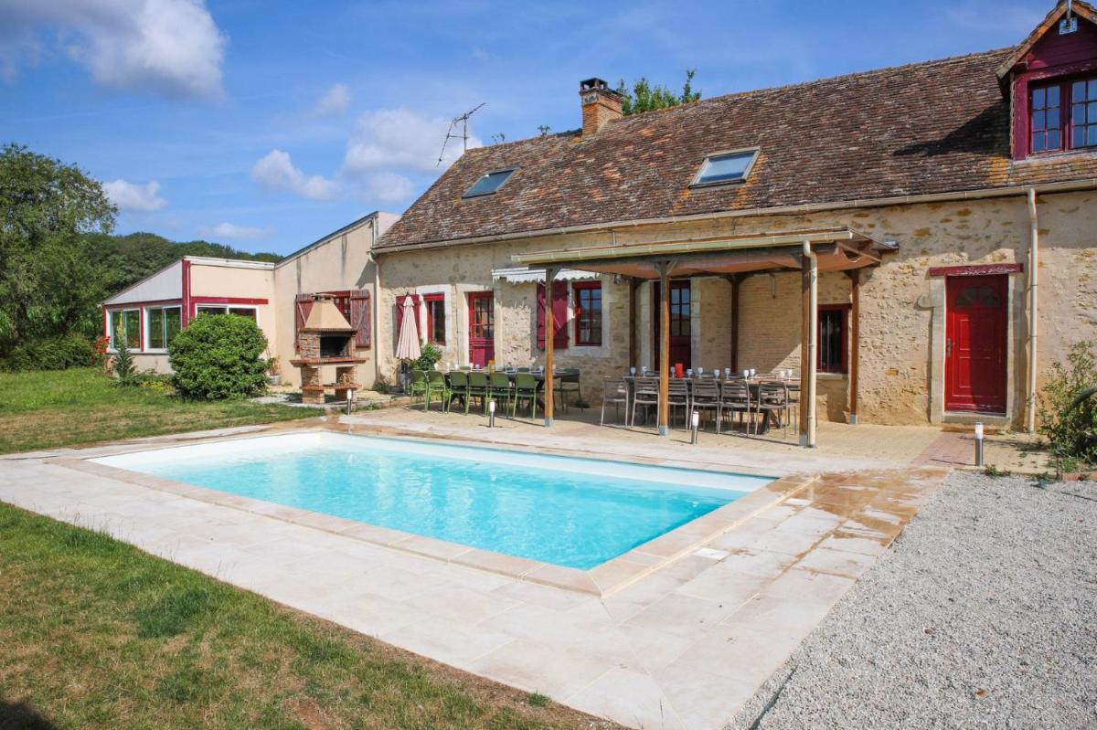 Crazy Villa Noé Michel 72 - Heated pool - Basket - 2h Paris - 30p - Housity