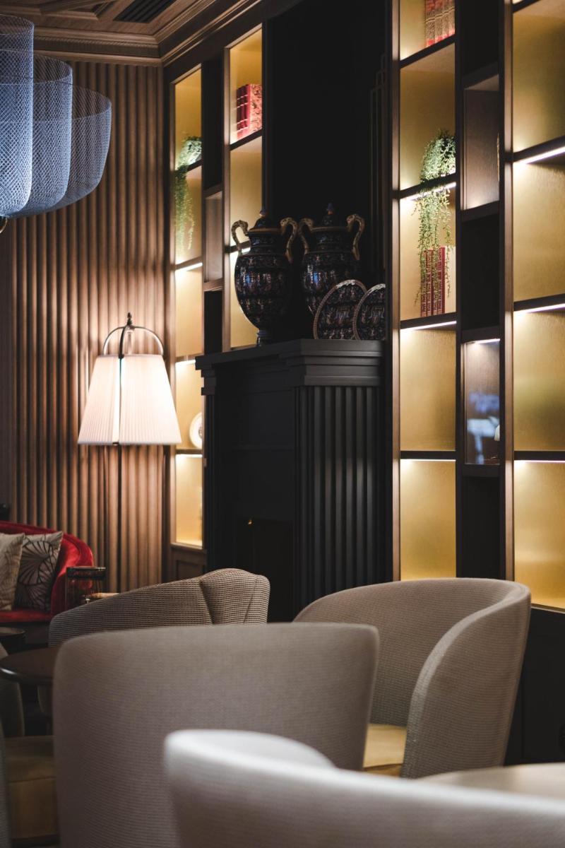 Coin salon dans l'établissement Maison Rouge Strasbourg Hotel & Spa, Autograph Collection