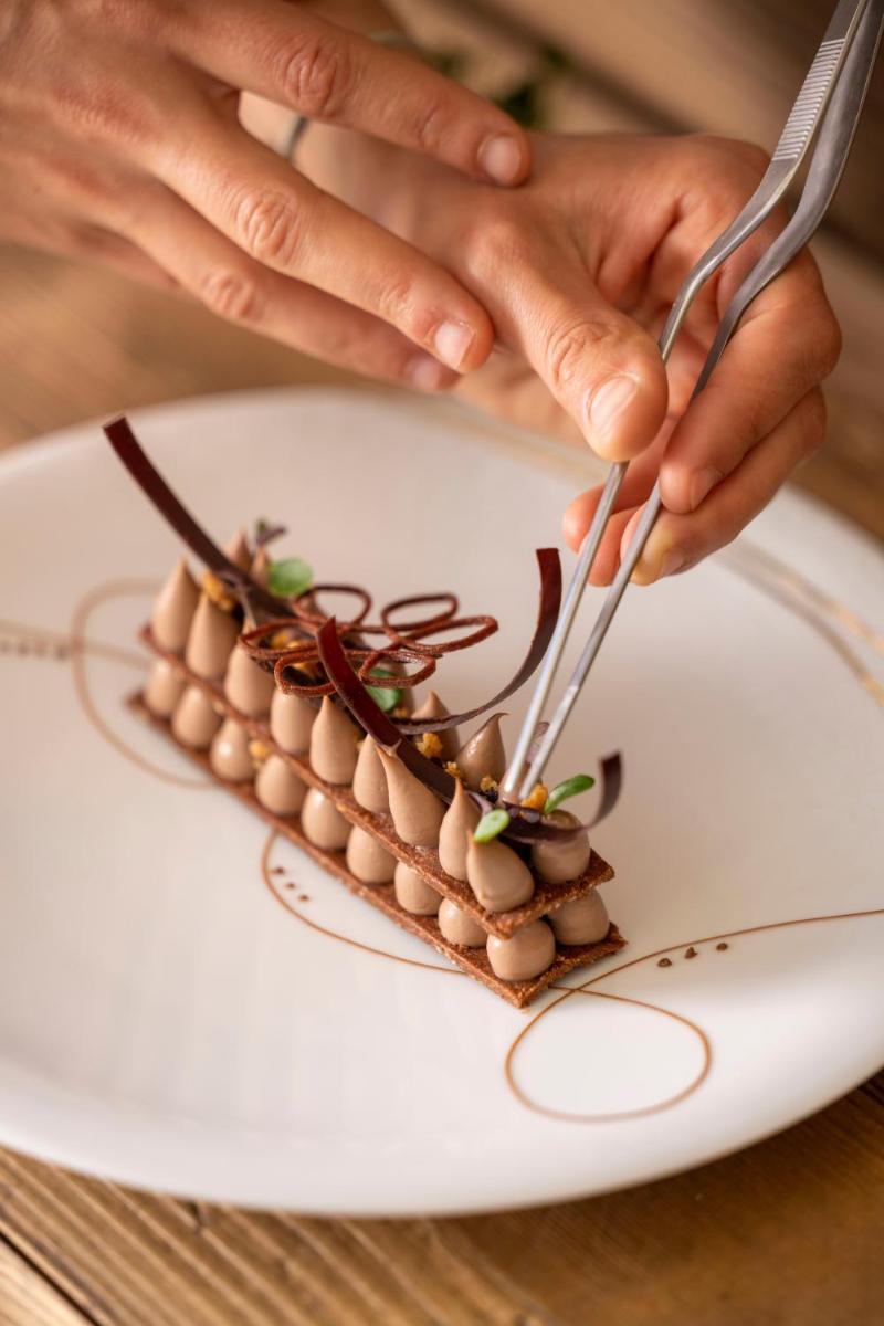 Nourriture dans l'hôtel ou à proximité