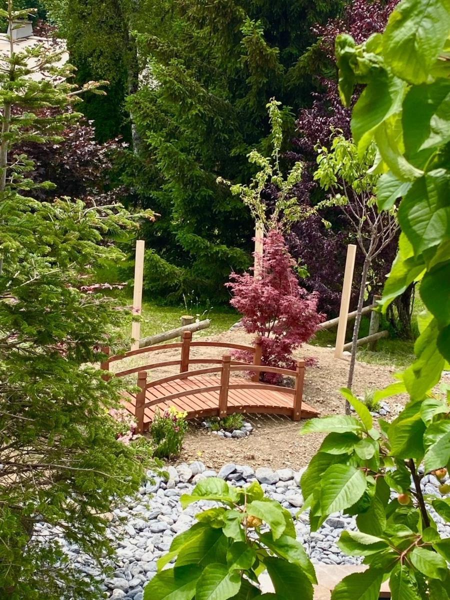 Jardin de l'établissement Hôtel Le Labrador 1971