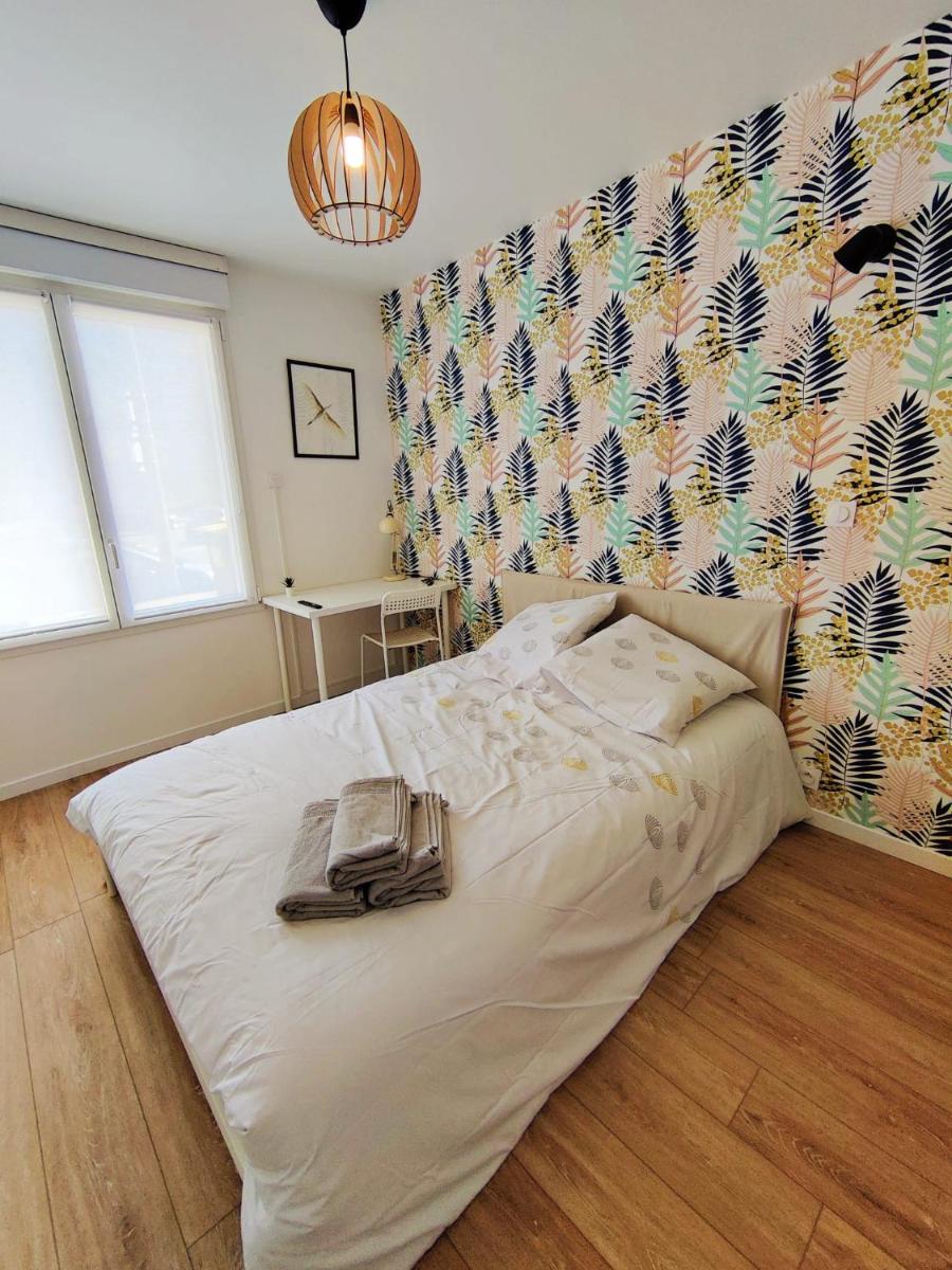 Suitetrails - Chambre Aven avec salle de bains privative dans une résidence avec salon et cuisine partagés