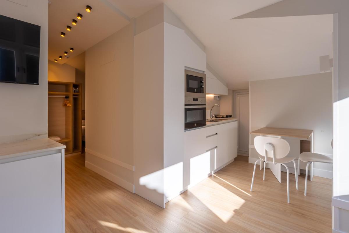 Una cocina o zona de cocina en Apartamentos&Spa Mundakaport