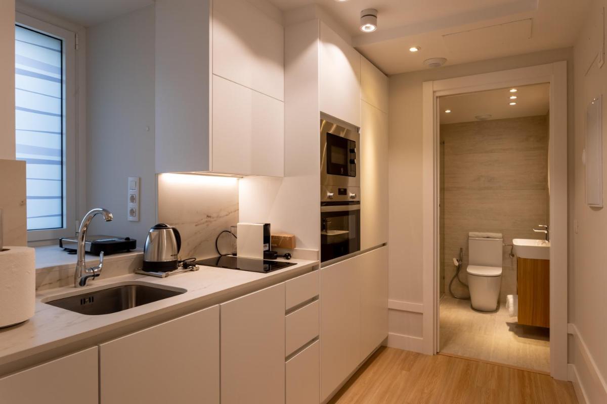 Un baño de Apartamentos&Spa Mundakaport