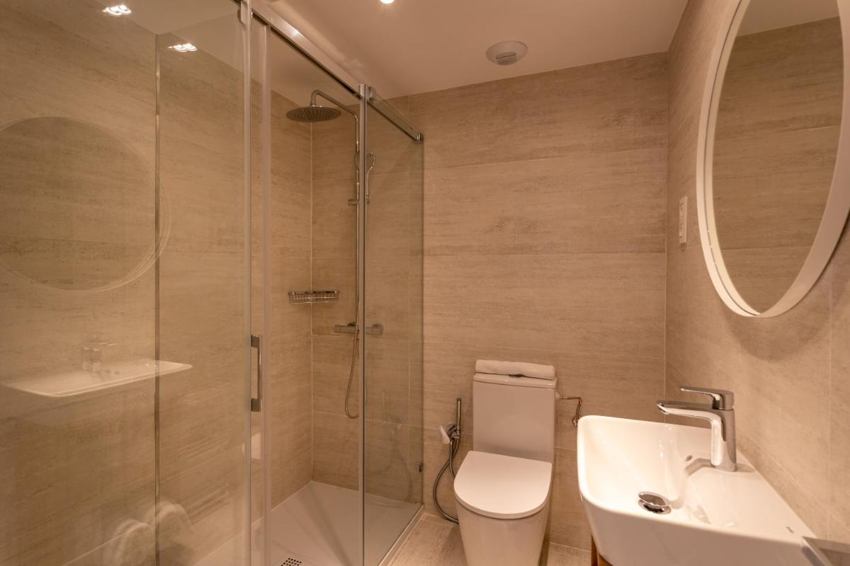 Un baño de Apartamentos&Spa Mundakaport
