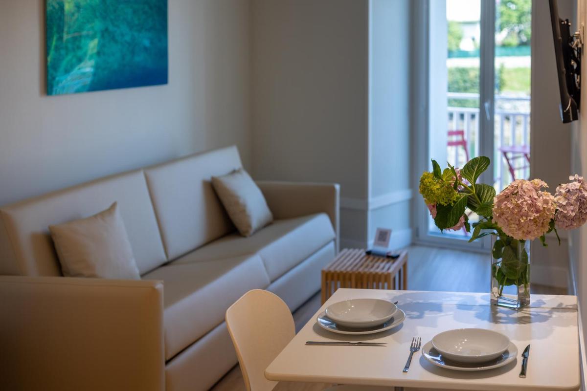 Zona de estar de Apartamentos&Spa Mundakaport