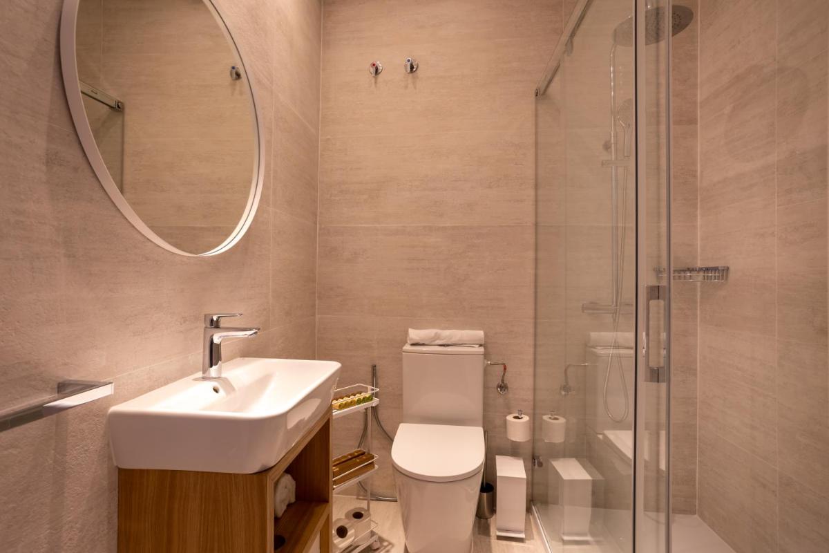Un baño de Apartamentos&Spa Mundakaport