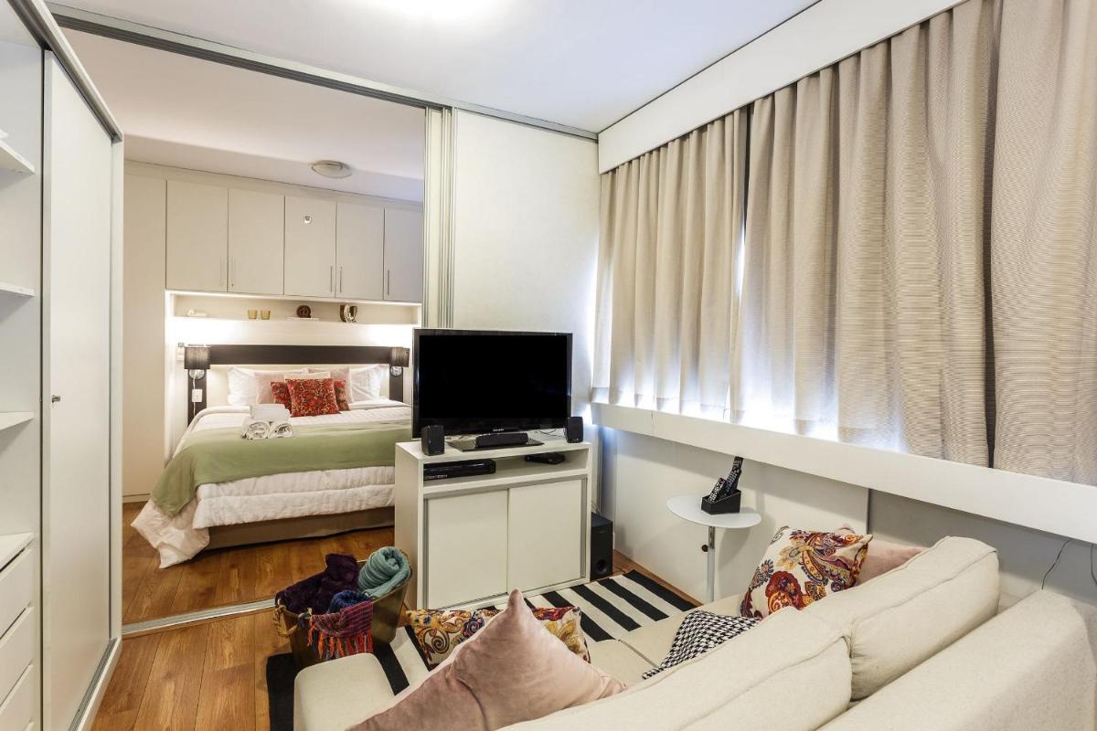 CT1005 Flat com limpeza diária na Bela Vista - Housity