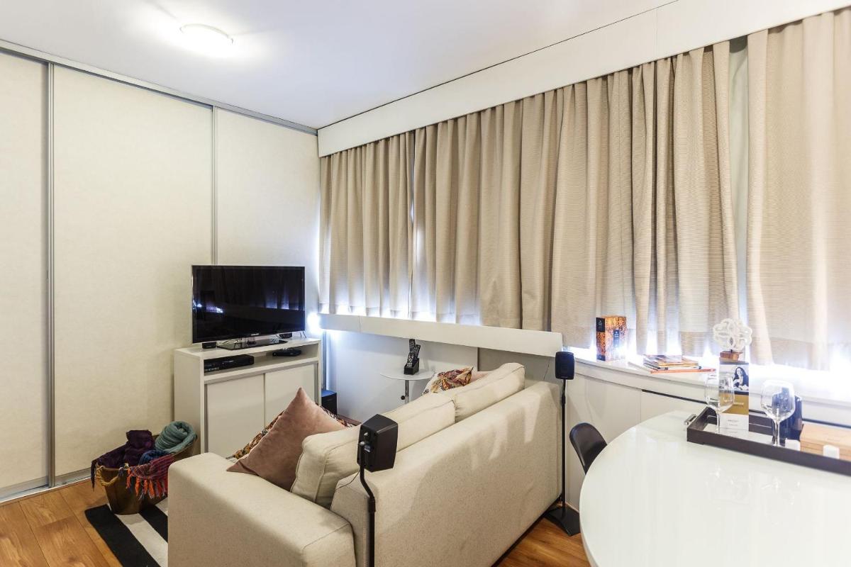 CT1005 Flat com limpeza diária na Bela Vista - Housity