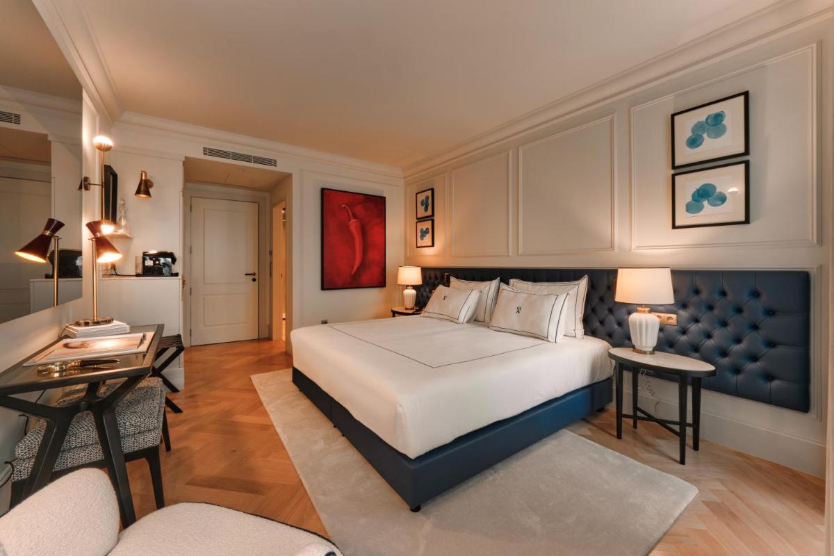 Uma cama ou camas num quarto em GA Palace Hotel & Spa, a XIXth-Century Villa
