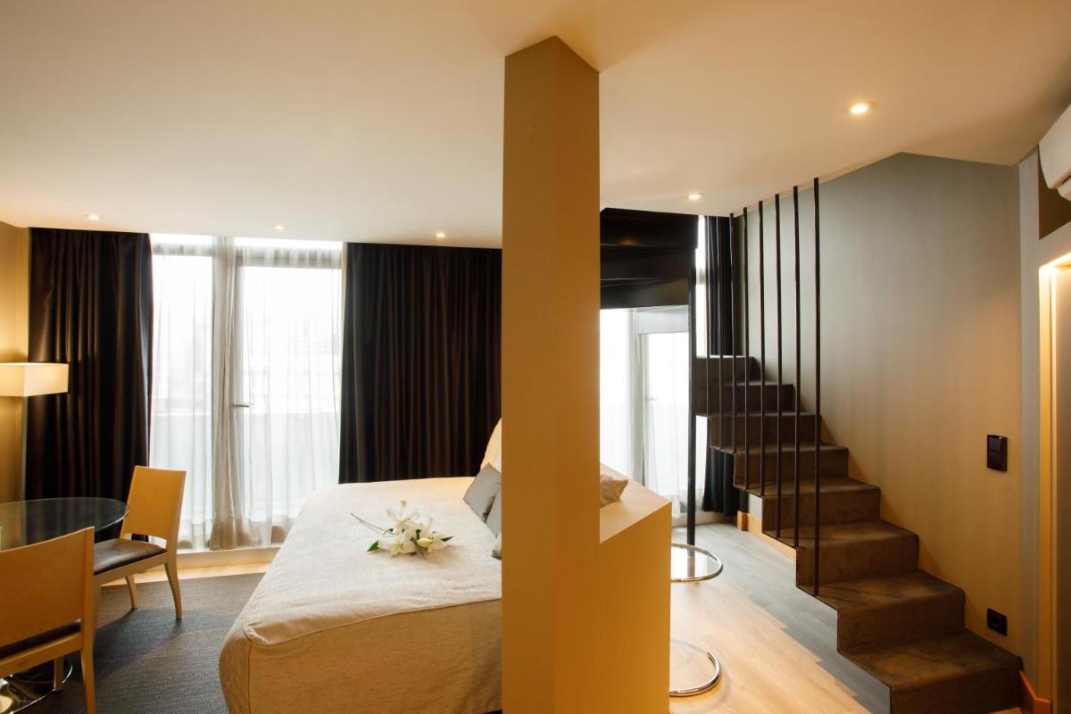 Zona de estar de Hotel Plaza