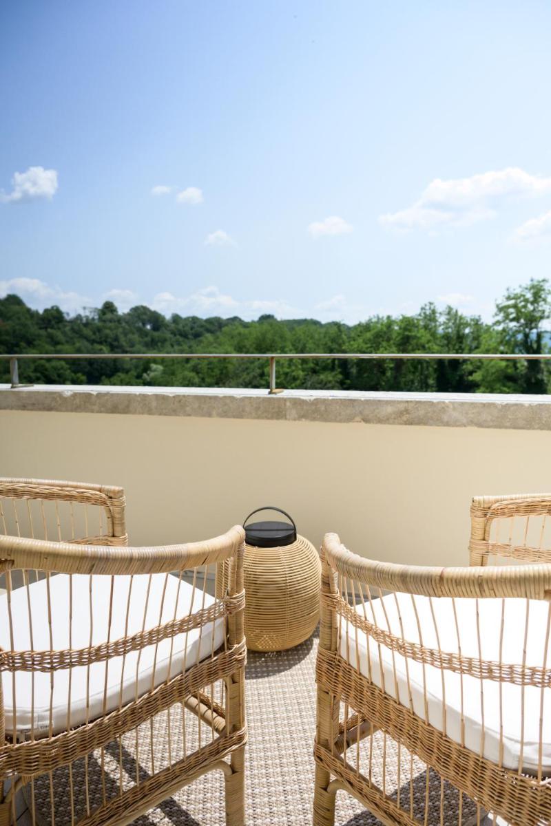 Balcon ou terrasse dans l'établissement Le Couvent des Minimes, un Hôtel & Spa L'Occitane en Provence