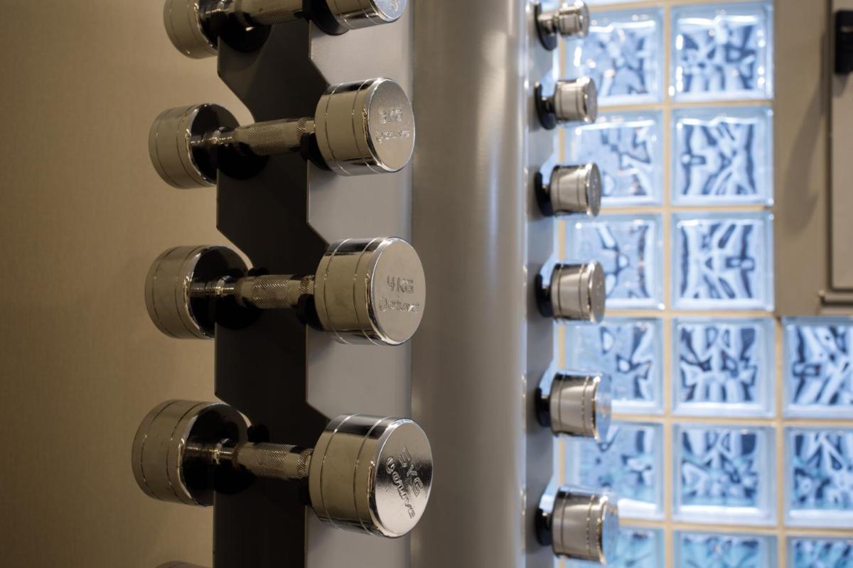 Gimnasio o instalaciones de fitness de Hotel Plaza