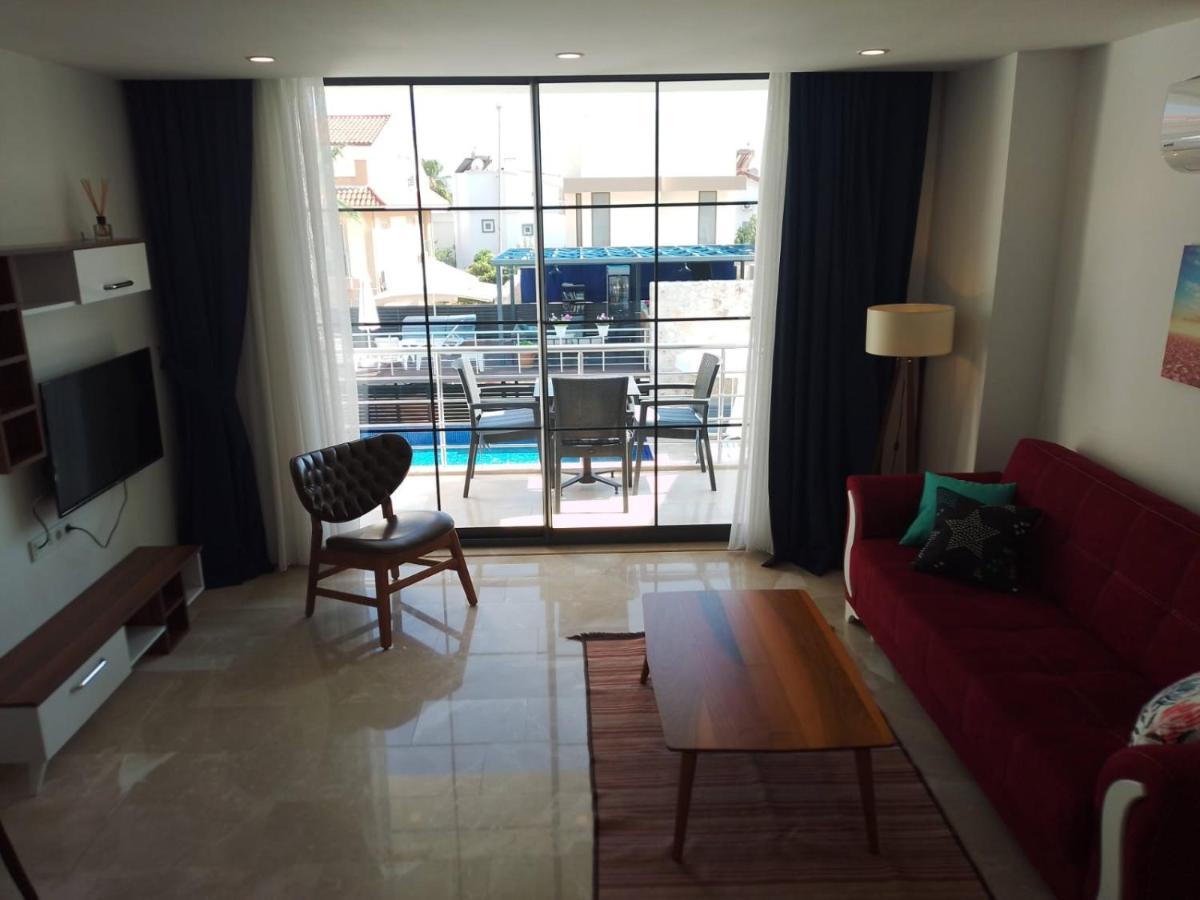 Stone House Aparts 1 plus 1 mit zwei Balkone und Poolblick Kalkan No 4 - Housity