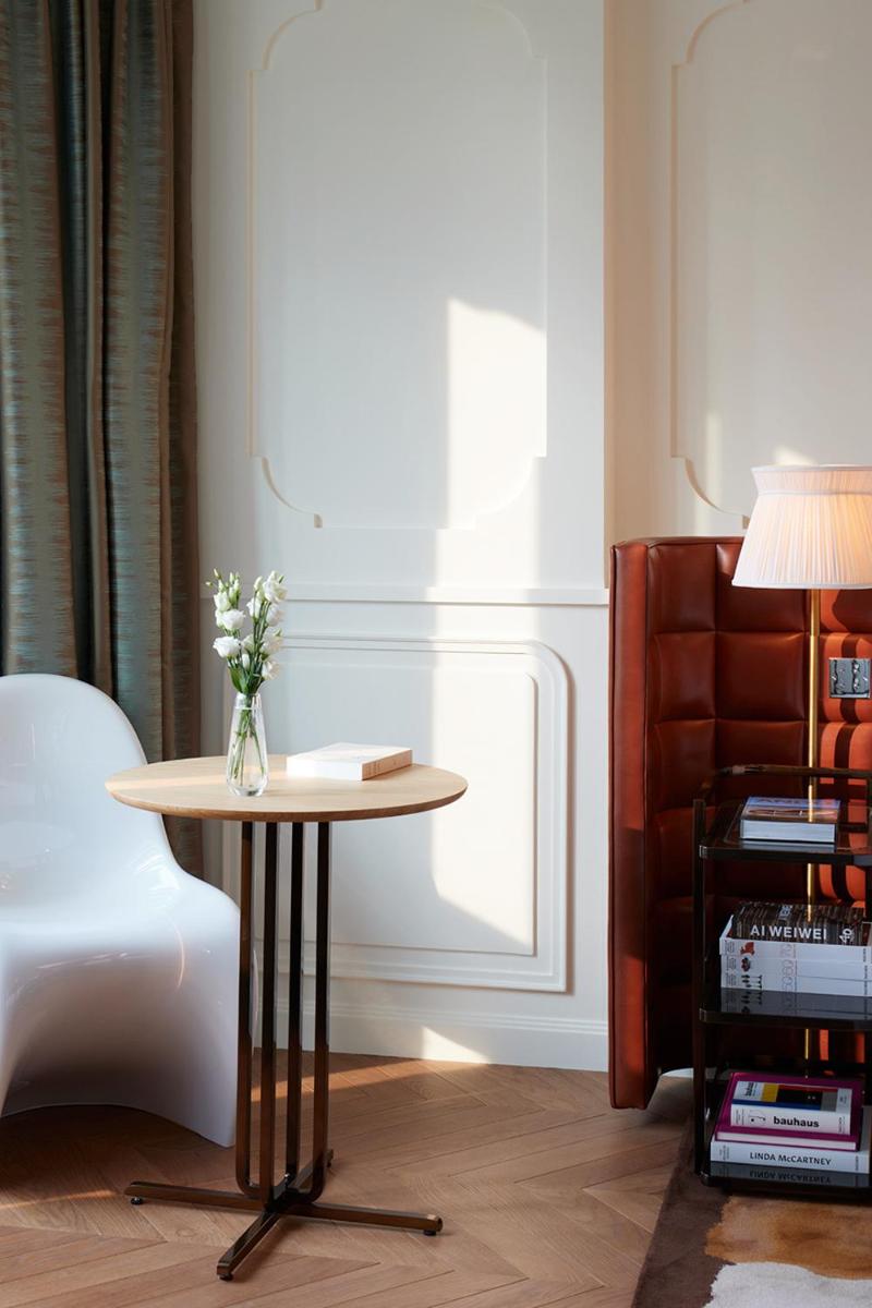 Coin salon dans l'établissement Villa-des-Prés