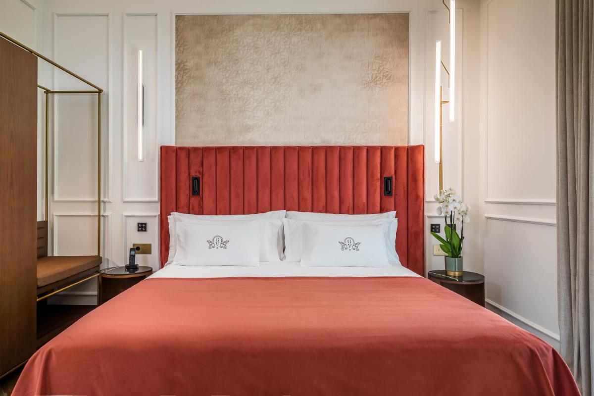 Cama o camas de una habitación en Palacio Gran Vía, a Royal Hideaway Hotel