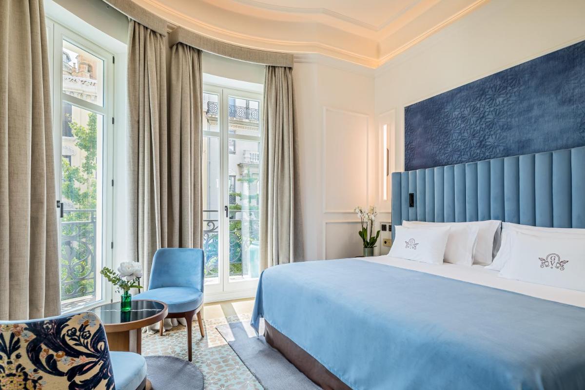 Cama o camas de una habitación en Palacio Gran Vía, a Royal Hideaway Hotel